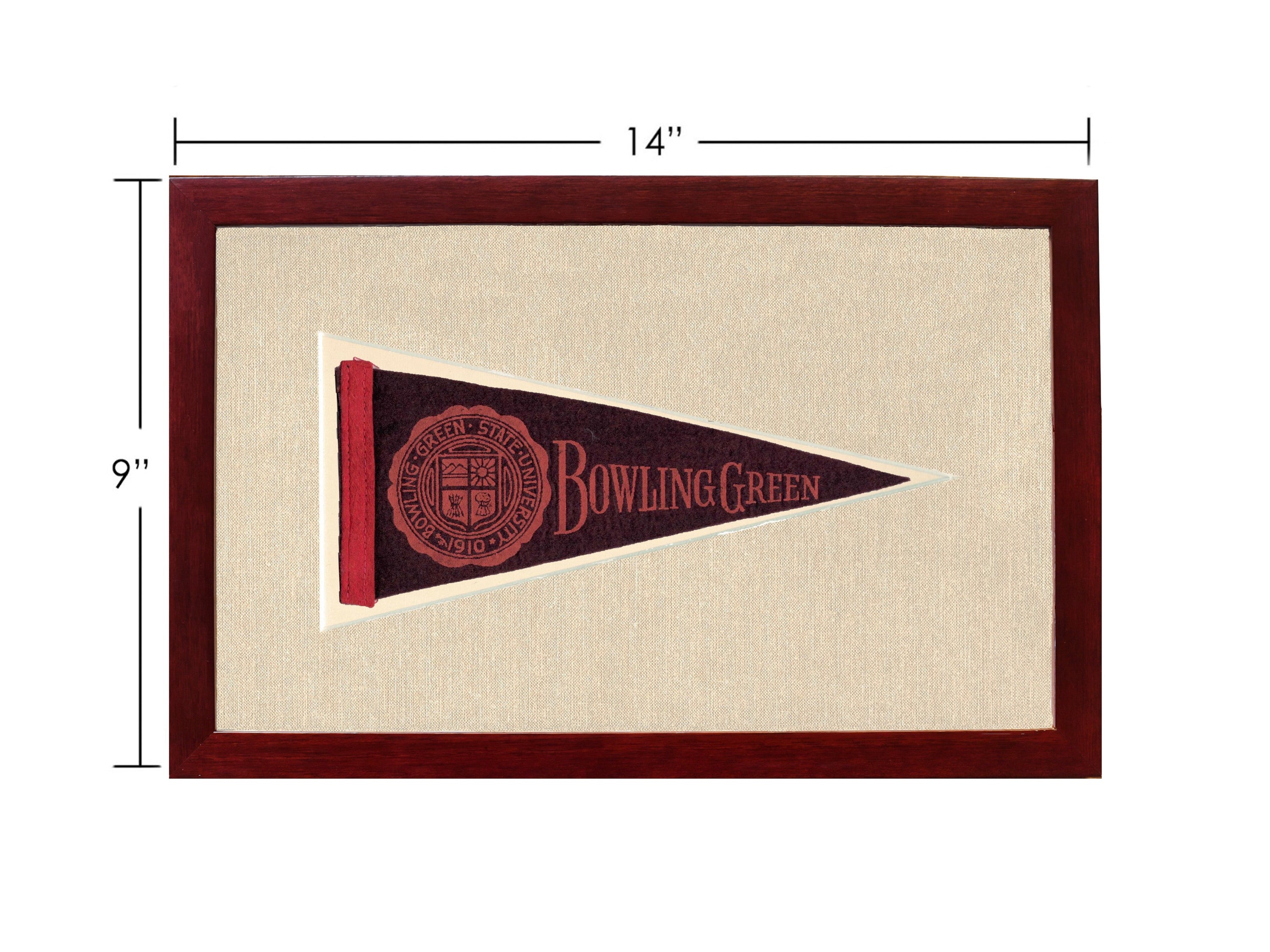 Vintage Bowling Green State University Pennant