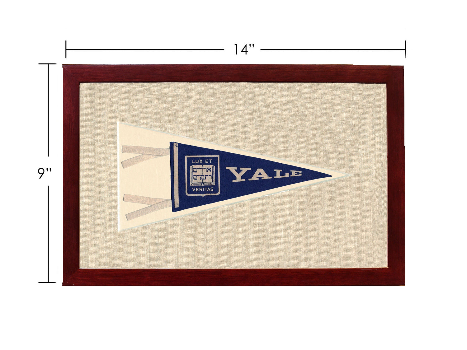 Americana Memories Vintage Pennants and Memorabilia Vintage Yale University Pennant