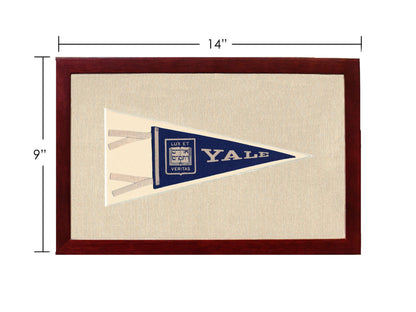 Americana Memories Vintage Pennants and Memorabilia Vintage Yale University Pennant