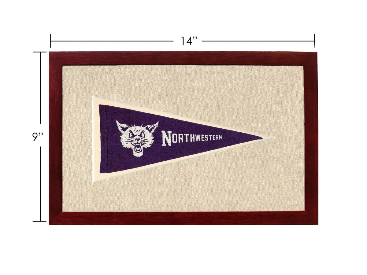 Vintage Northwestern Pennant