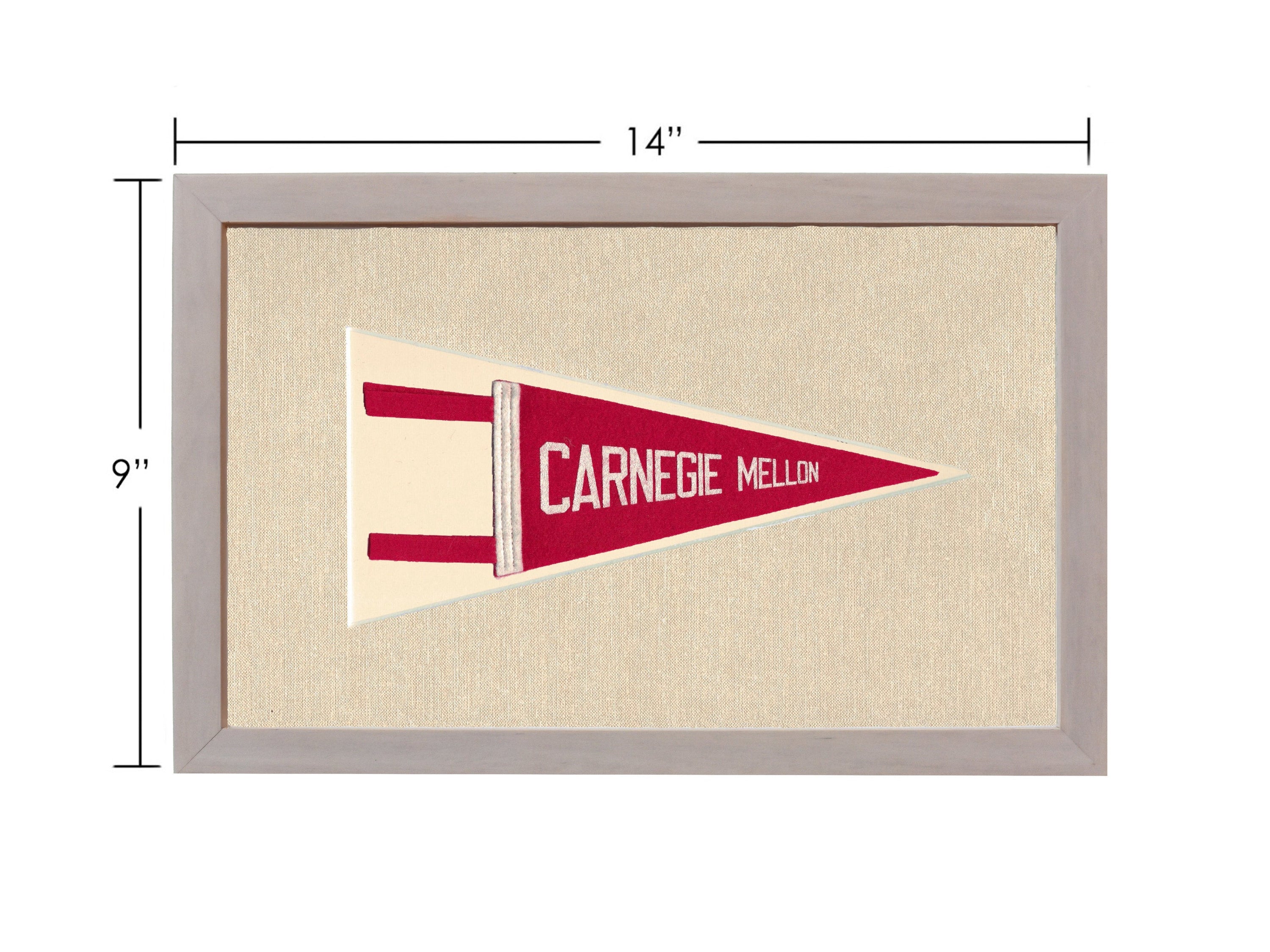 Vintage Carnegie Mellon Pennant