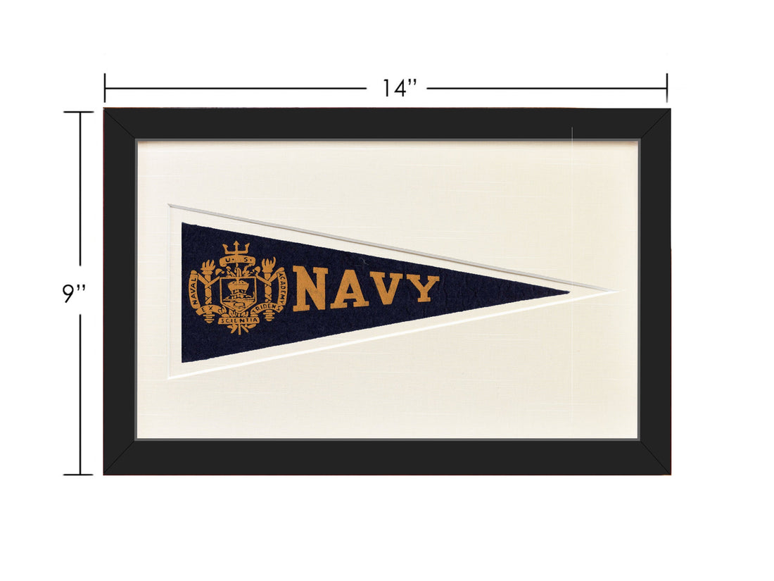Vintage Navy Hormel Pennant