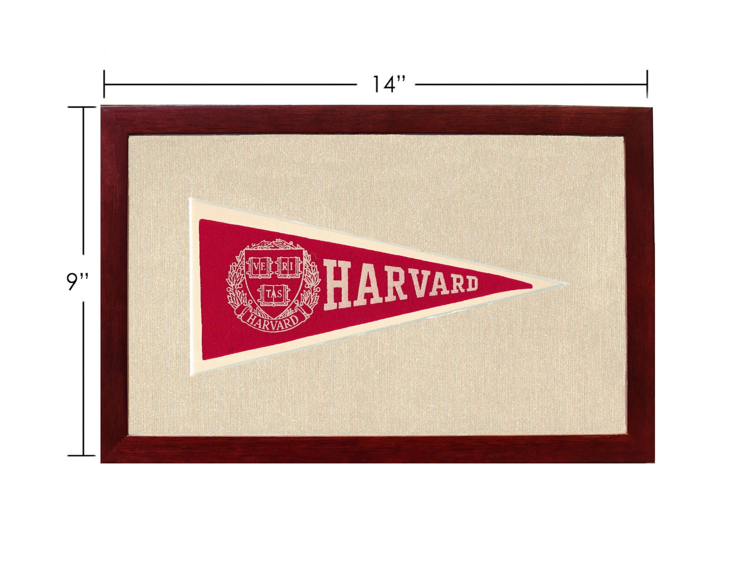 Americana Memories Vintage Pennants and Memorabilia Vintage Harvard Pennant