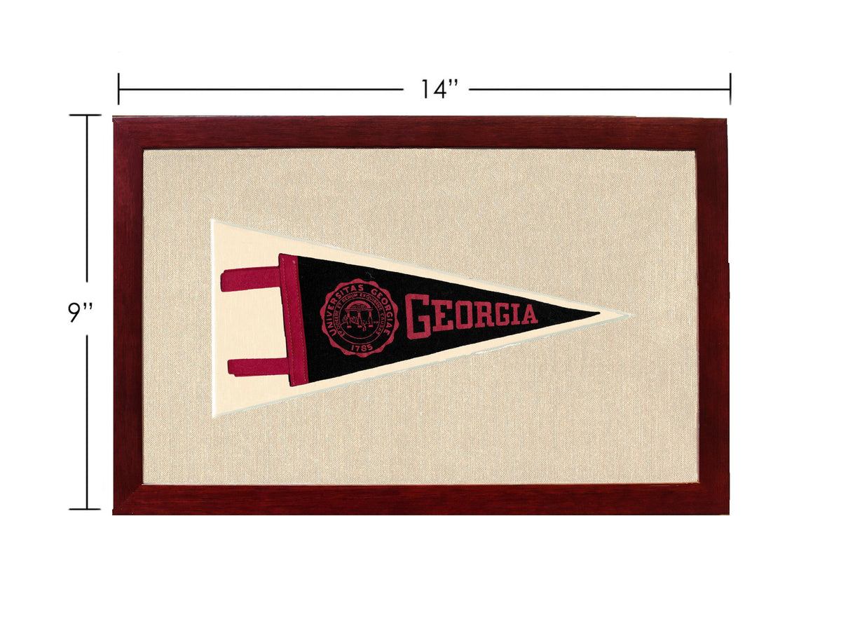 Americana Memories Vintage Pennants and Memorabilia Vintage University of Georgia Pennant