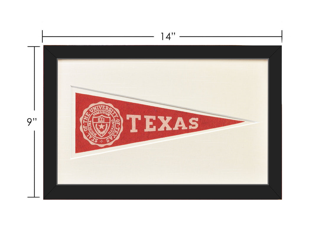 Vintage University of Texas Hormel Pennant
