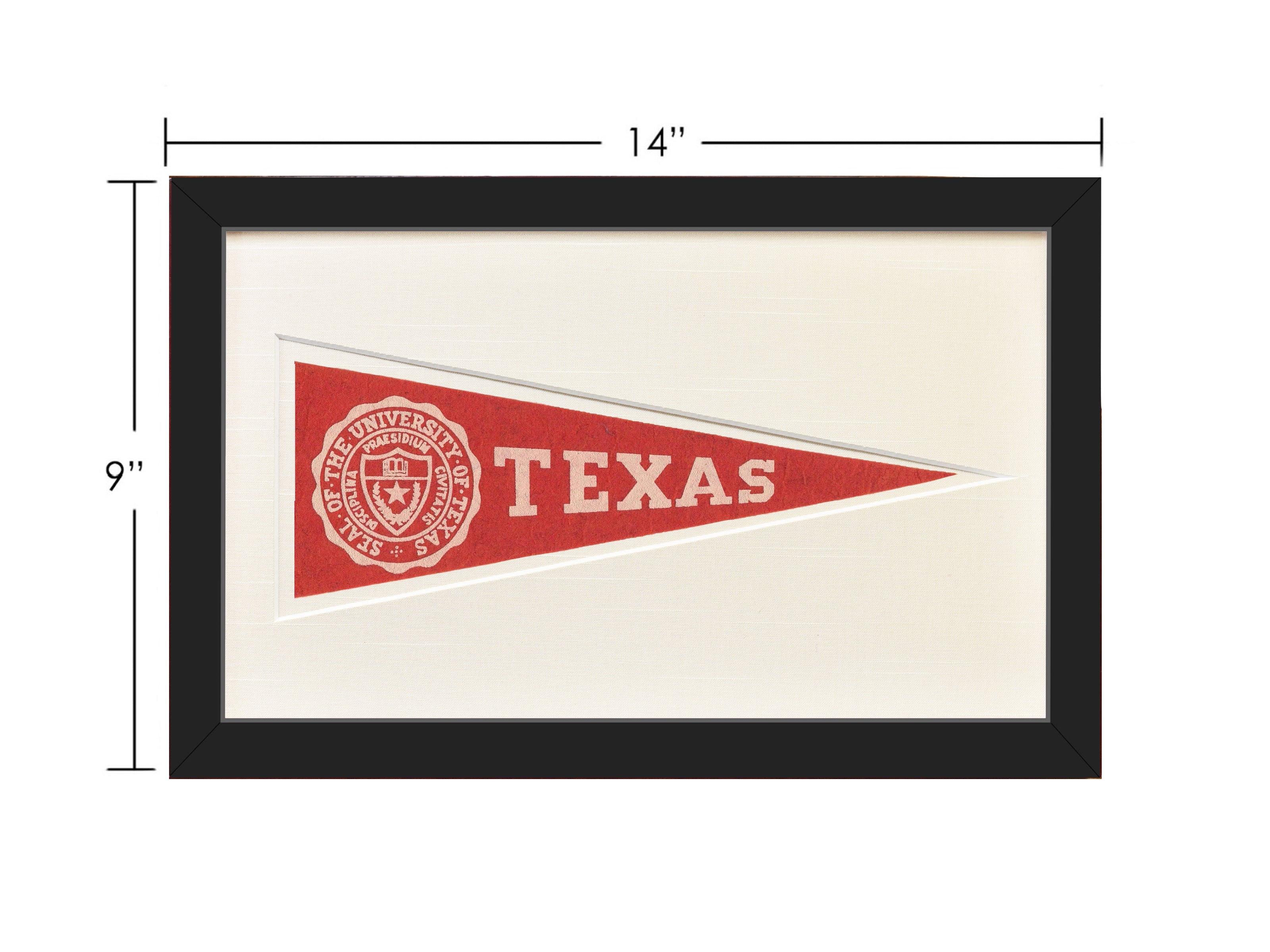 Vintage University of Texas Hormel Pennant