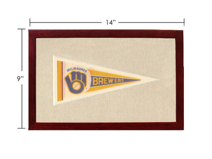 Americana Memories Vintage Pennants and Memorabilia Vintage Milwaukee Brewery Pennant