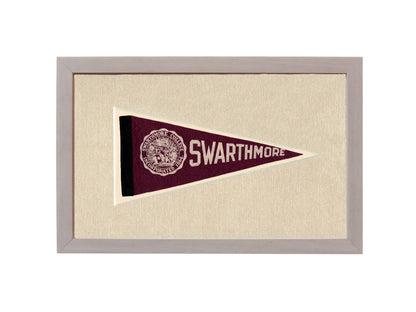 Americana Memories Vintage Pennants and Memorabilia Vintage Swarthmore College Pennant