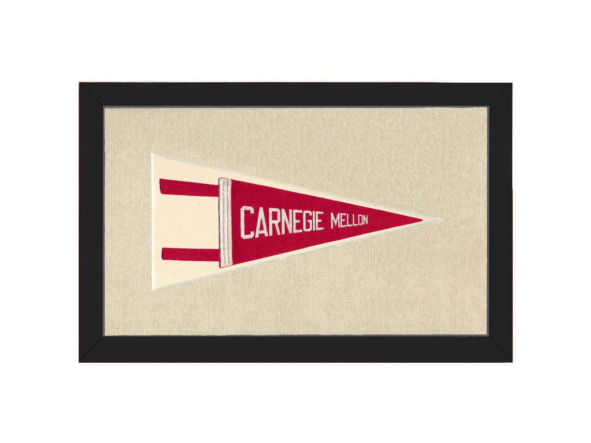 Vintage Carnegie Mellon Pennant