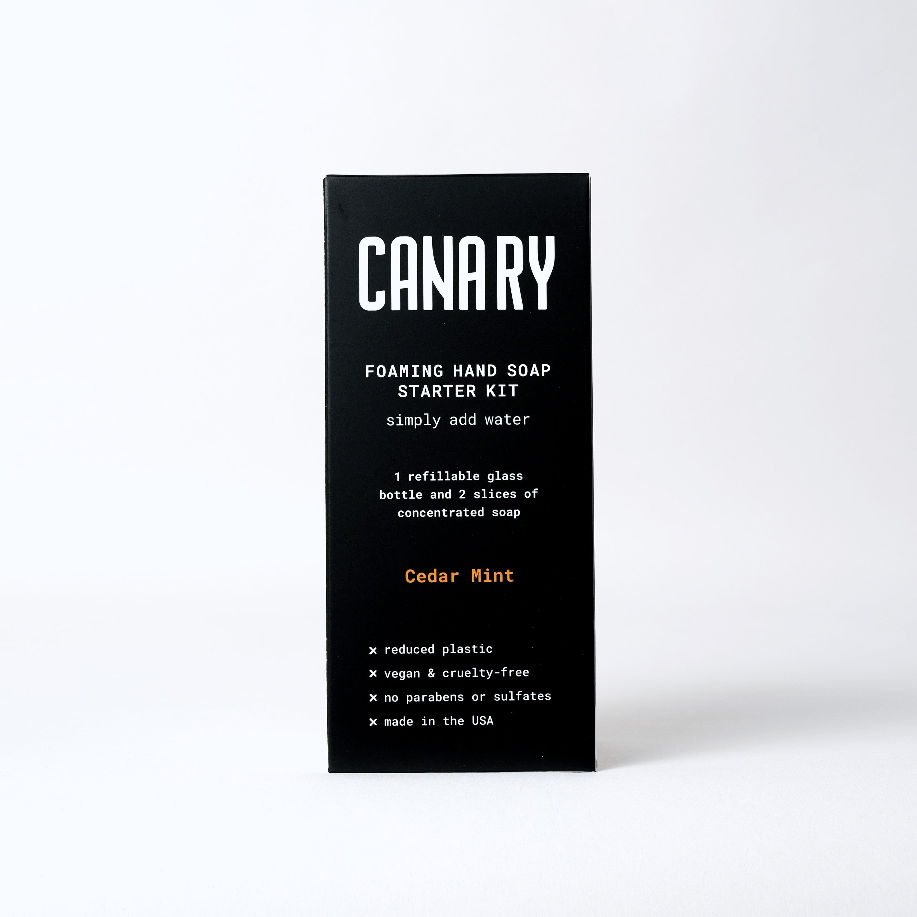 Canary Hand Soap Hand Soap Starter Kit - Bottle &amp; 2 Soap Slices