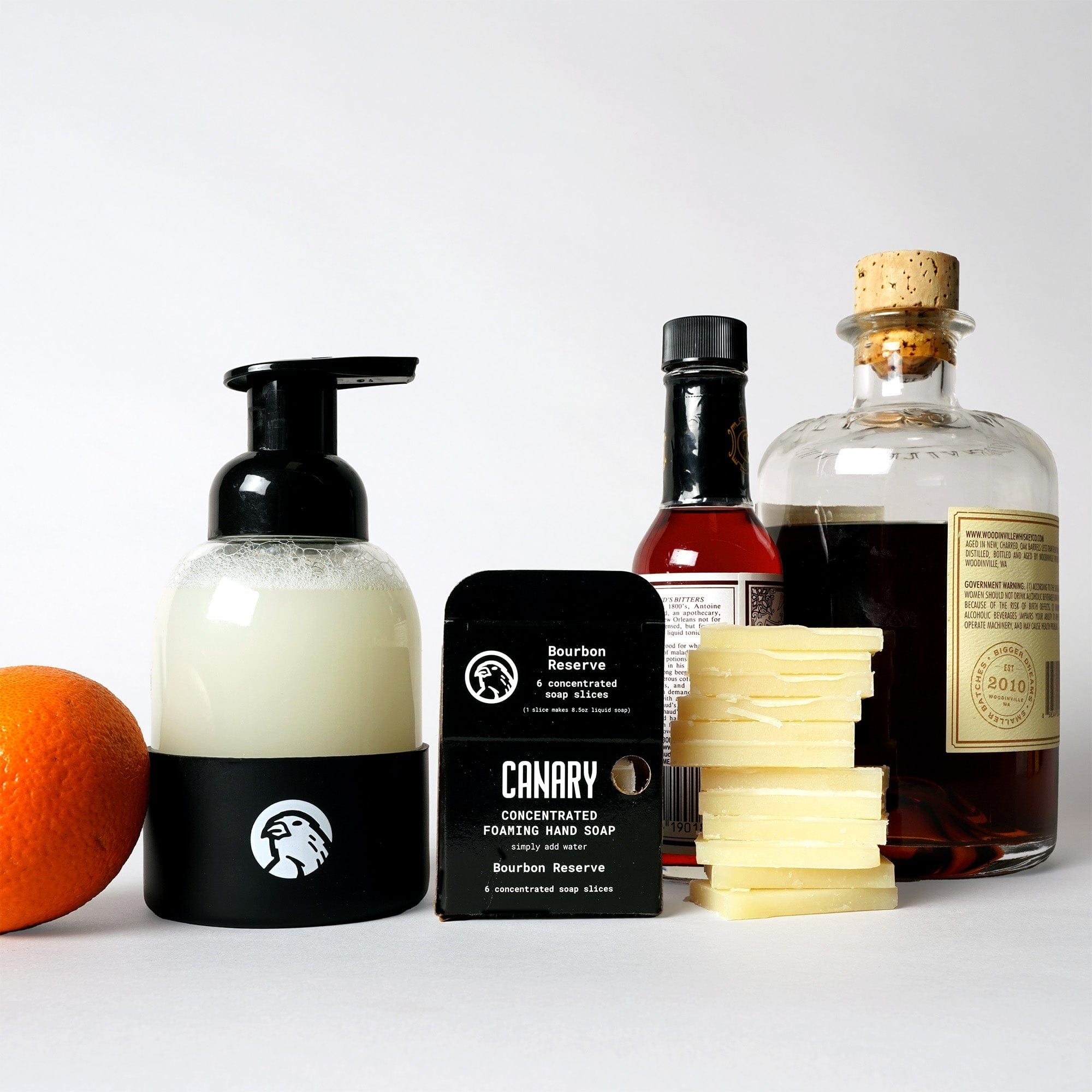 Canary Hand Soap Bourbon Reserve Concentrated Hand Soap Refill Bars