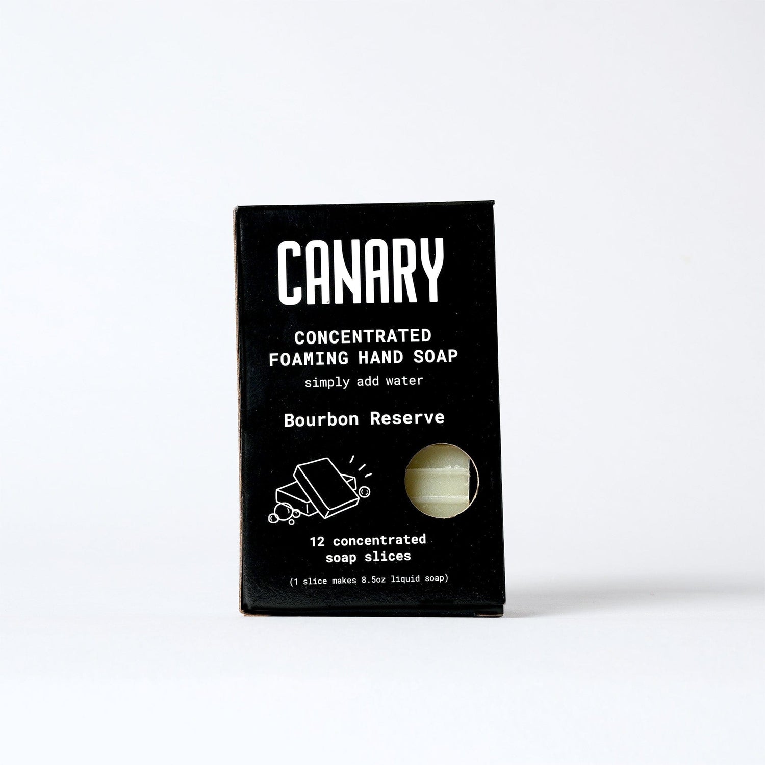 Canary Hand Soap Full Bar - 12 slices Bourbon Reserve Concentrated Hand Soap Refill Bars