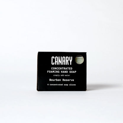 Canary Hand Soap Half Bar - 6 slices Bourbon Reserve Concentrated Hand Soap Refill Bars