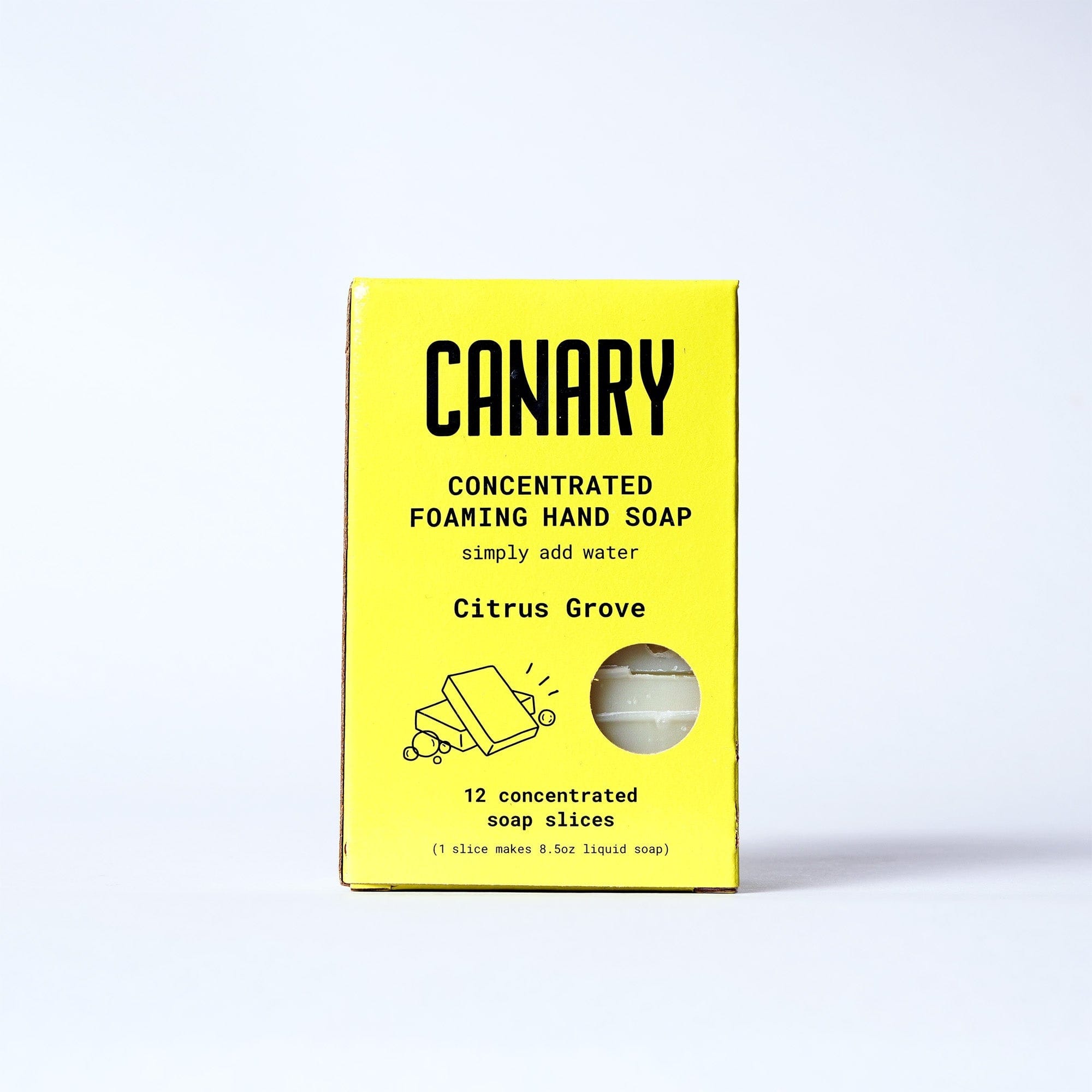 Canary Hand Soap Full Bar - 12 slices Citrus Grove Concentrated Hand Soap Refill Bars