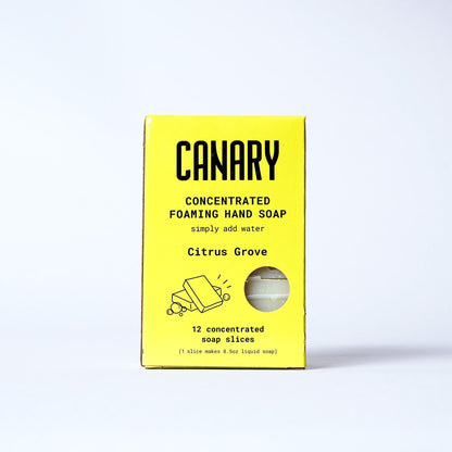 Canary Hand Soap Full Bar - 12 slices Citrus Grove Concentrated Hand Soap Refill Bars