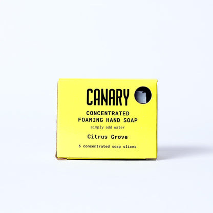 Canary Hand Soap Half Bar - 6 slices Citrus Grove Concentrated Hand Soap Refill Bars