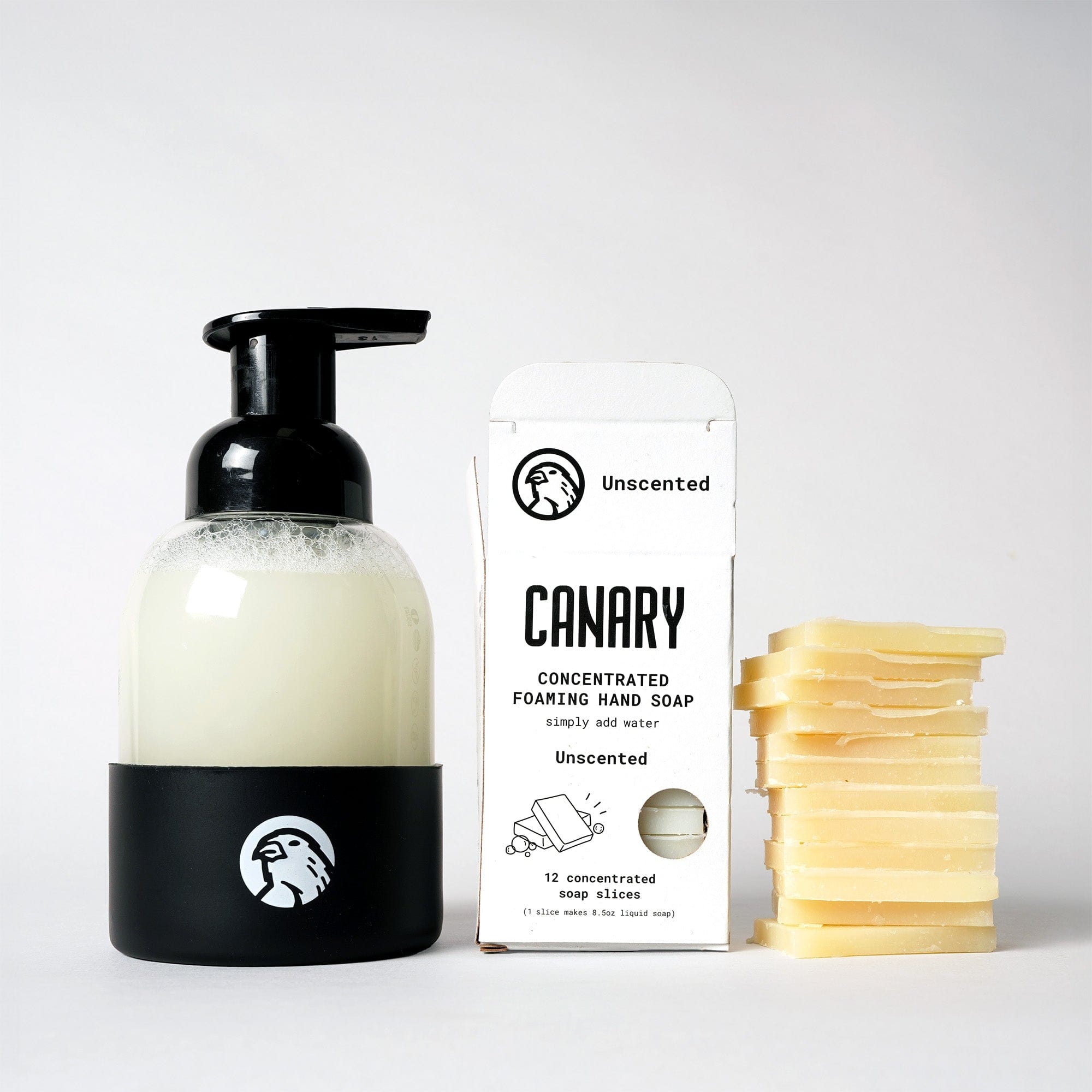 Canary Hand Soap Unscented Concentrated Hand Soap Refill Bars