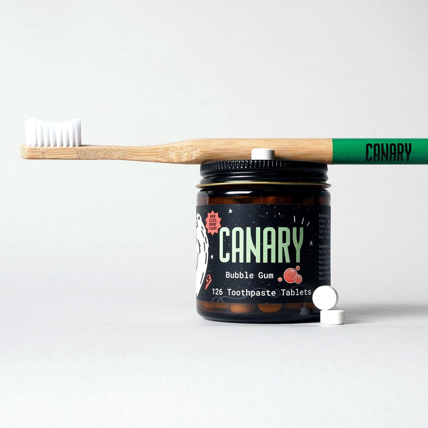Canary Toothpaste Tablets Bubble Gum Toothpaste Tablets
