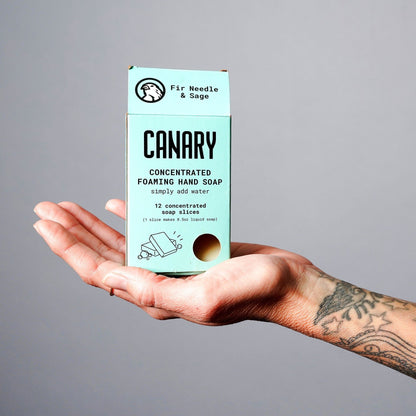 Canary Hand Soap Fir Needle + Sage Concentrated Hand Soap Refill Bars