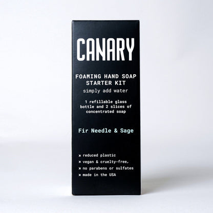 Canary Hand Soap Hand Soap Starter Kit - Bottle &amp; 2 Soap Slices