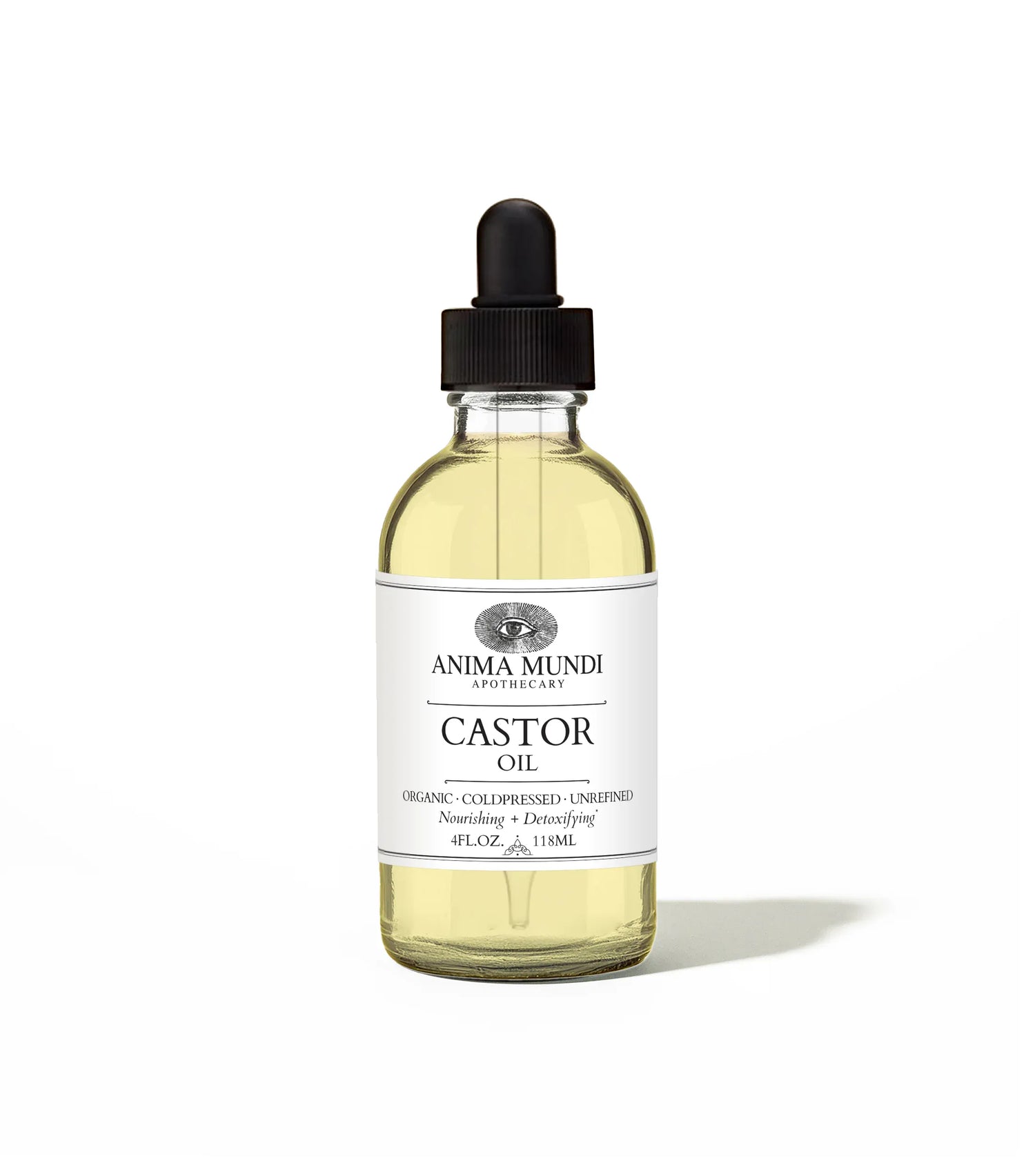 Anima Mundi Oils CASTOR OIL | Coldpressed, Unrefined - 4 fl oz