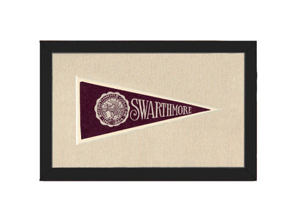 Americana Memories Vintage Pennants and Memorabilia Vintage Swarthmore College Pennant