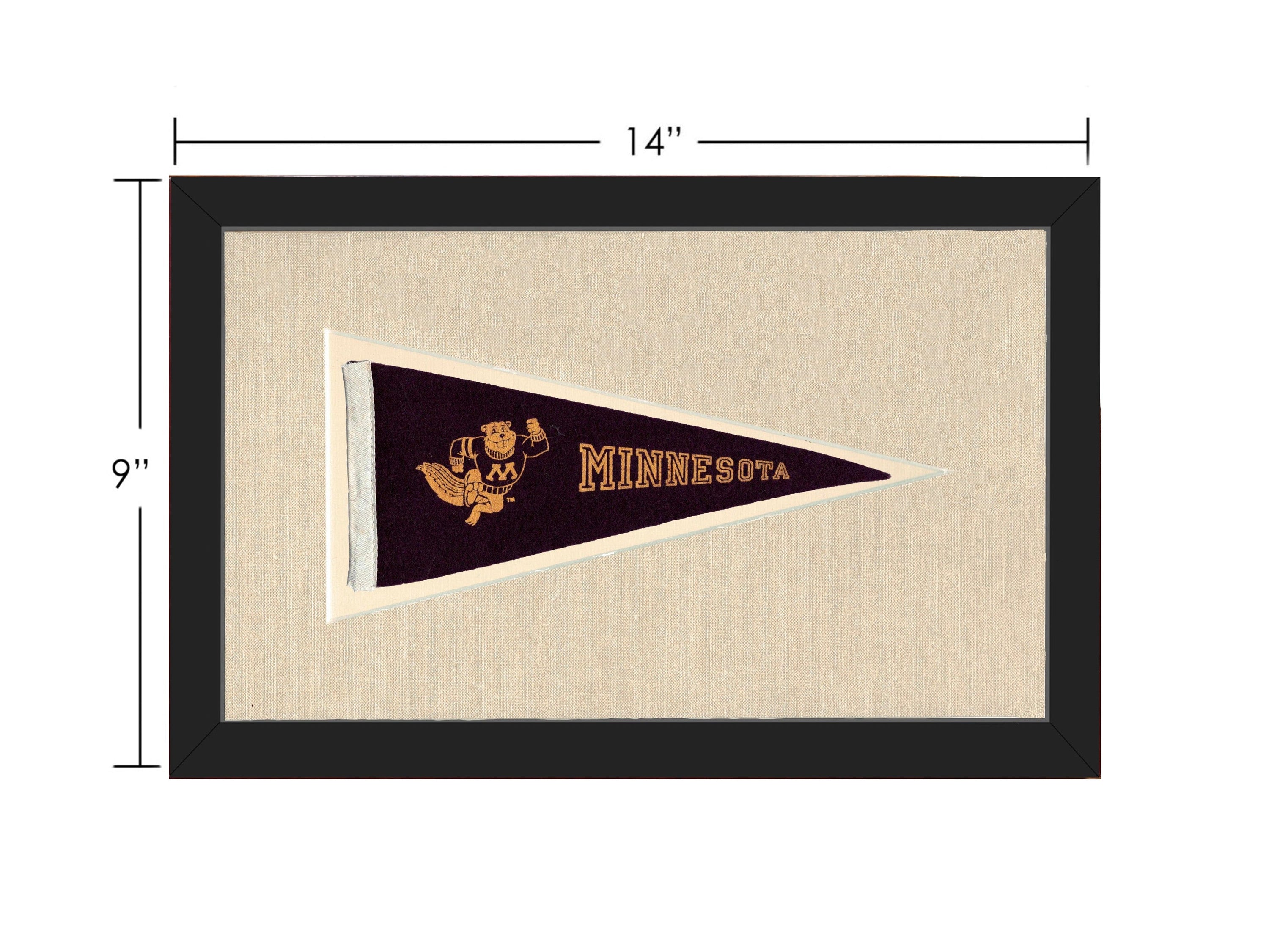 Americana Memories Vintage Pennants and Memorabilia Vintage Minnesota Pennant