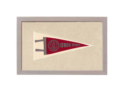 Americana Memories Vintage Pennants and Memorabilia Vintage Ohio State Pennant