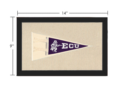 Americana Memories Vintage Pennants and Memorabilia Vintage East Carolina University Pennant