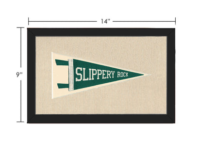 Americana Memories Vintage Pennants and Memorabilia Vintage Slippery Rock University Pennant