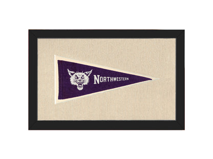 Vintage Northwestern Pennant
