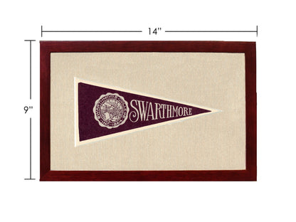 Americana Memories Vintage Pennants and Memorabilia Vintage Swarthmore College Pennant