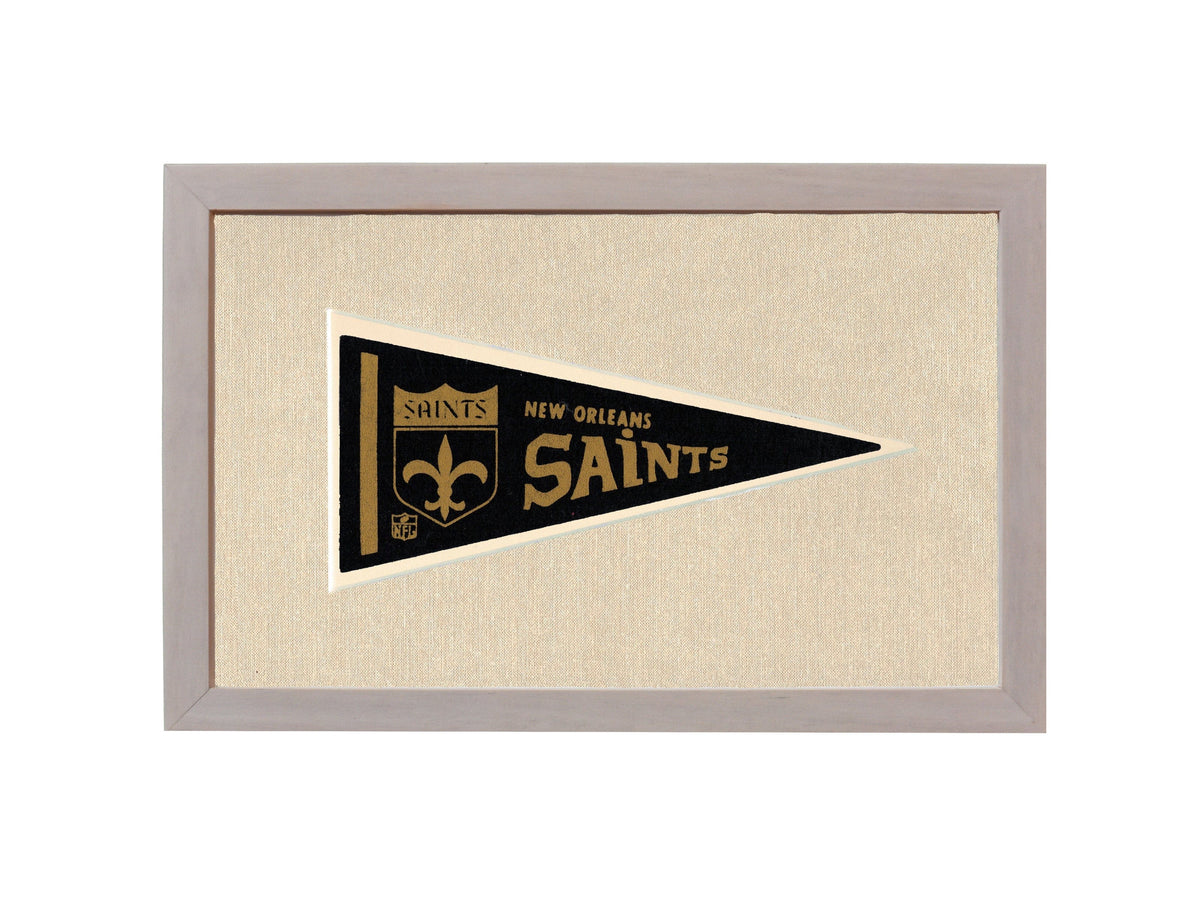 Americana Memories Vintage Pennants and Memorabilia Vintage New Orleans Saints Pennant