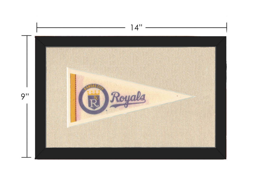 Americana Memories Vintage Pennants and Memorabilia Vintage Kansas City Royals Pennant