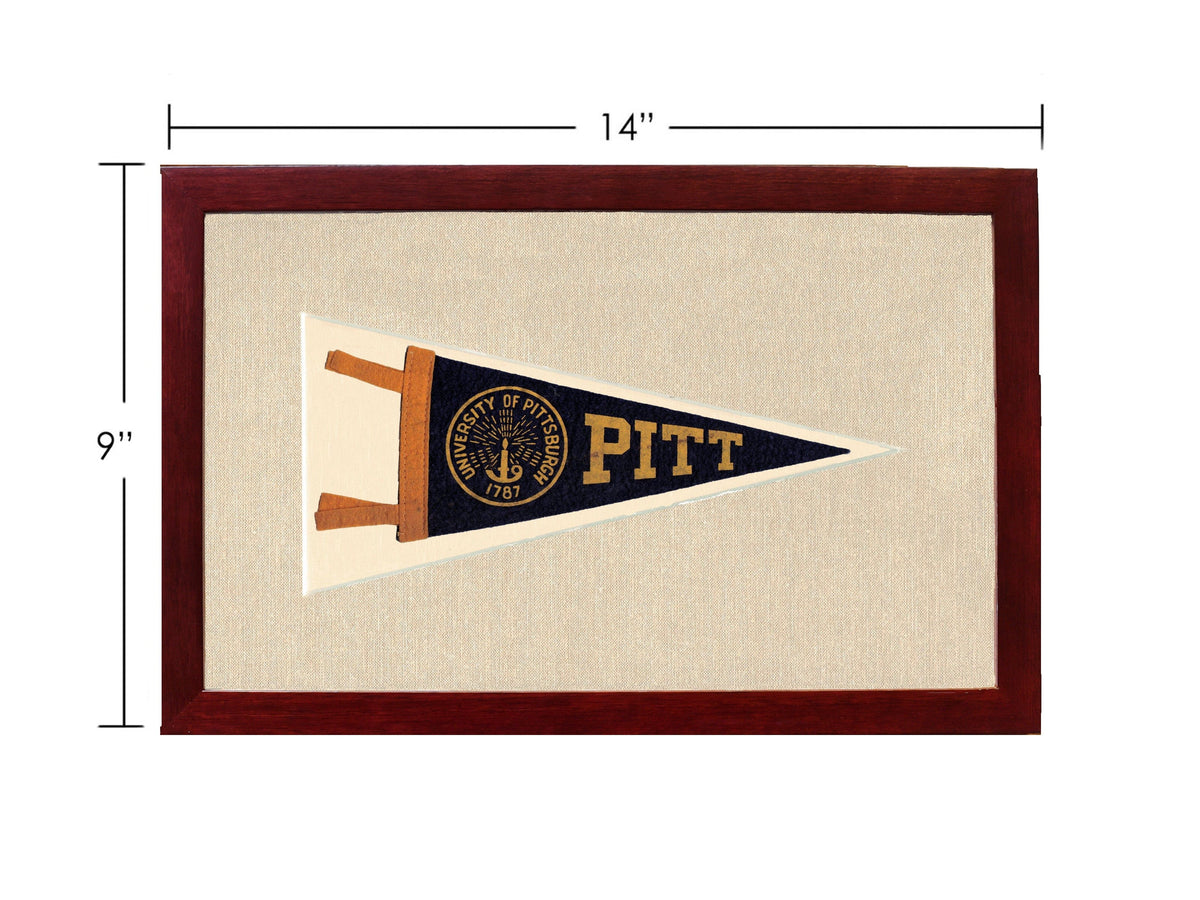 Americana Memories Vintage Pennants and Memorabilia Vintage University of Pittsburgh Pennant