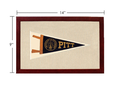 Americana Memories Vintage Pennants and Memorabilia Vintage University of Pittsburgh Pennant