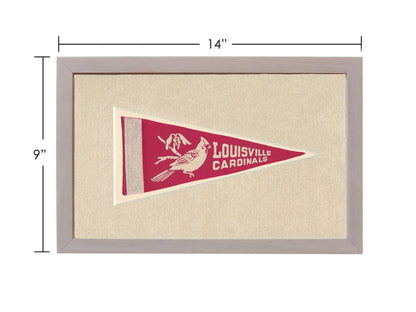 Americana Memories Vintage Pennants and Memorabilia Vintage University of Louisville Pennant