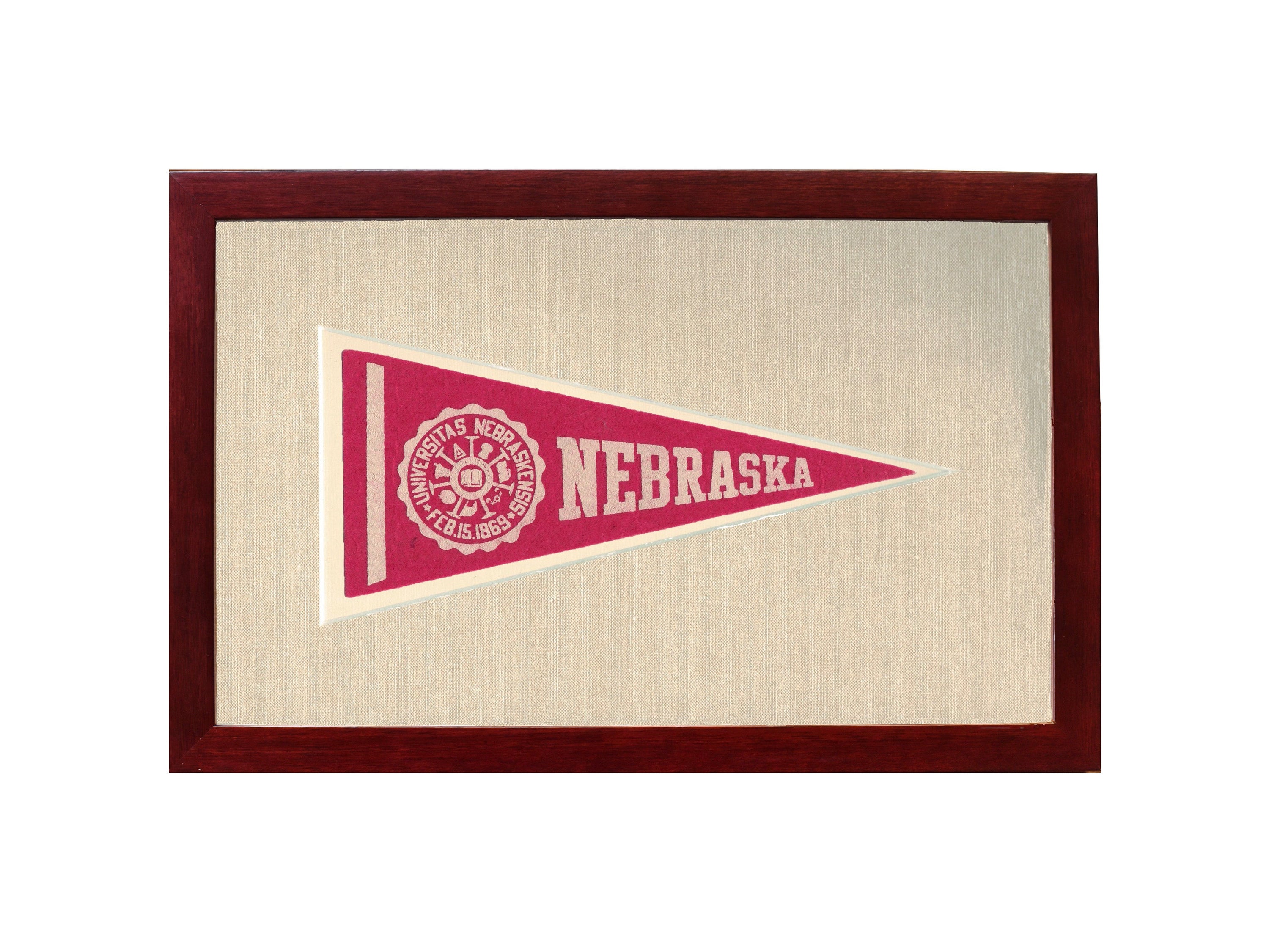 Vintage University of Nebraska Pennant
