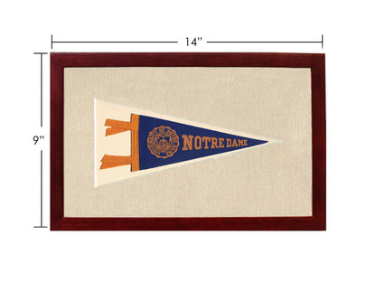 Vintage Notre Dame Pennant