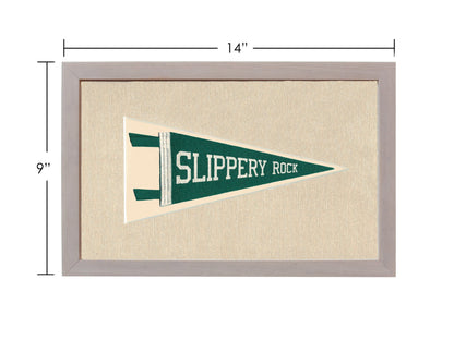 Americana Memories Vintage Pennants and Memorabilia Vintage Slippery Rock University Pennant