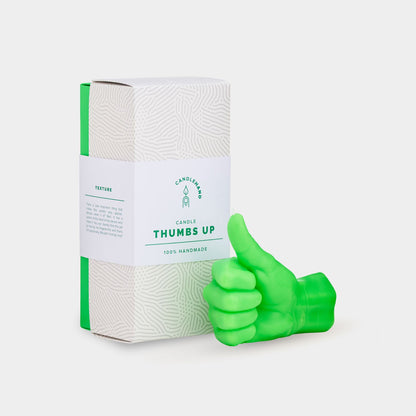 CandleHand &quot;Thumbs Up&quot; Neon Green