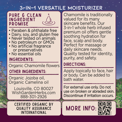 Chamomile Oil, Relax &amp; Replenish