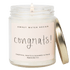Congrats! Soy Candle - Clear Jar - 9 oz (Island AIr) - My American Goods