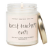 Sweet Water Decor Candles Best Teacher Ever Soy Candle - Clear Jar - 9 oz (Salt and Sea)