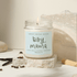 Boy Mama Soy Candle - Clear Jar - 9 oz (Palo Santo Patchouli) - My American Goods