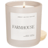 Farmhouse Soy Candle - Tan Matte Jar - 15 oz - My American Goods