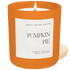 Pumpkin Pie Soy Candle - Orange Matte Jar - 15 oz (Hello Pumpkin) - My American Goods