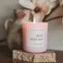 Best Mom Ever Soy Candle - Pink Matte Jar - 15 oz (Wildflowers and Salt) - My American Goods