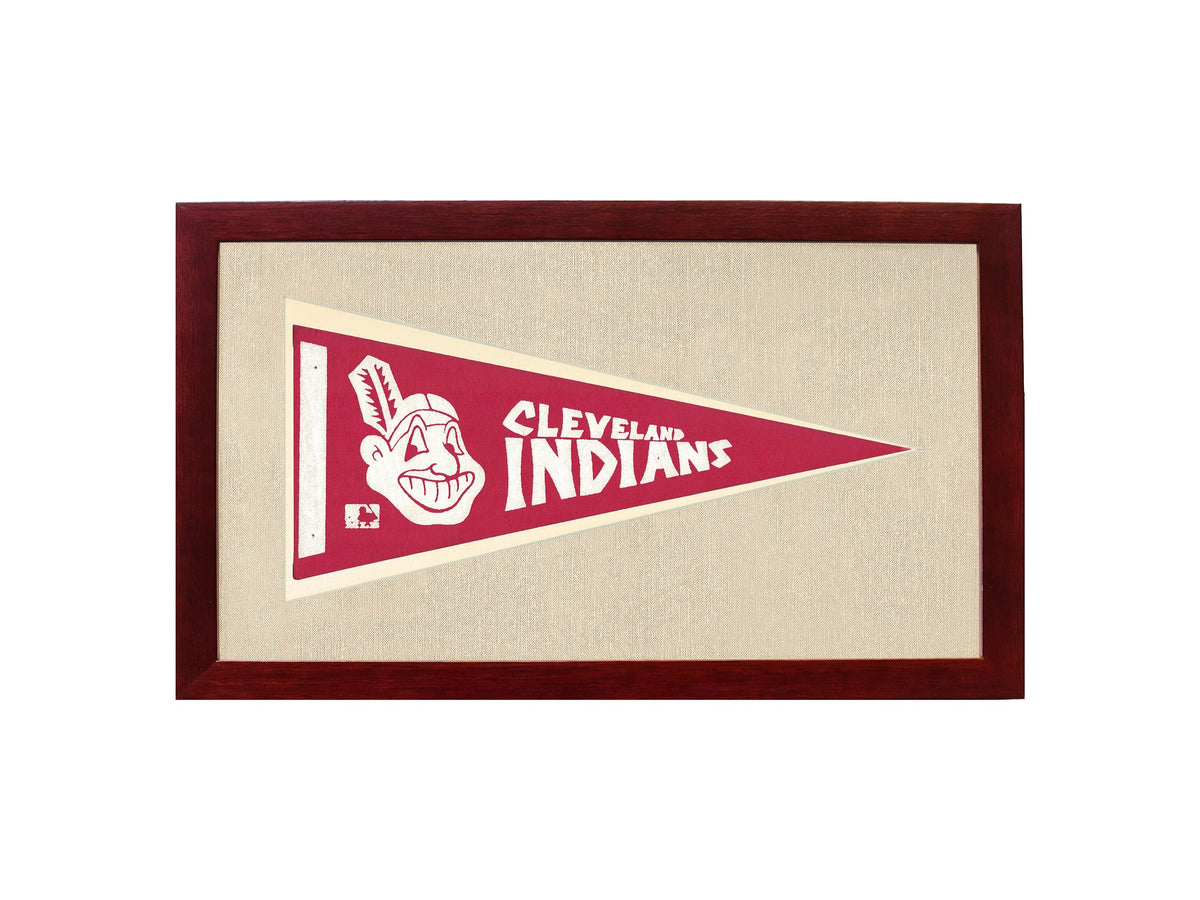 Vintage Cleveland Indians Pennant