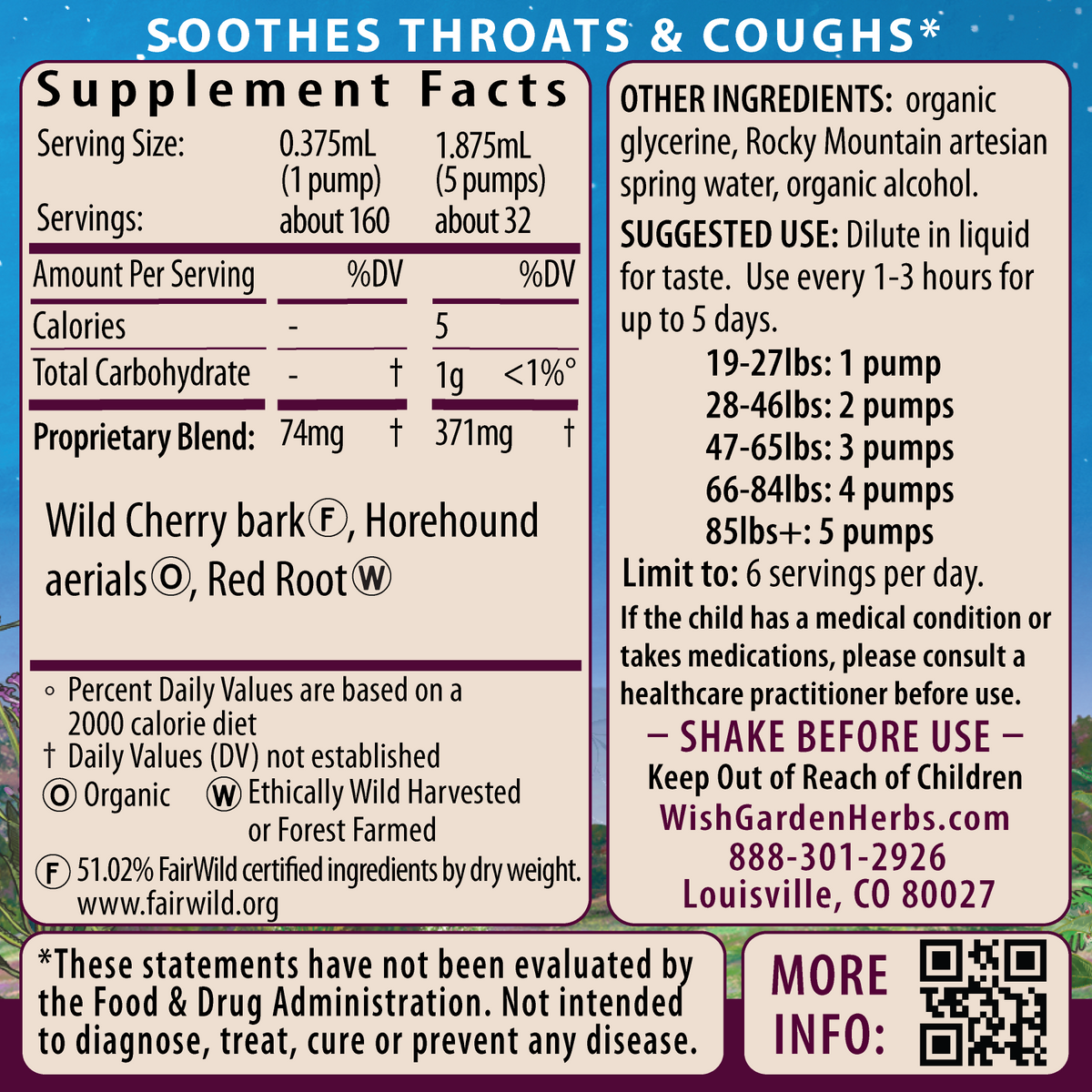 Kick-It Cough, Soothing &amp; Quieting For Kids